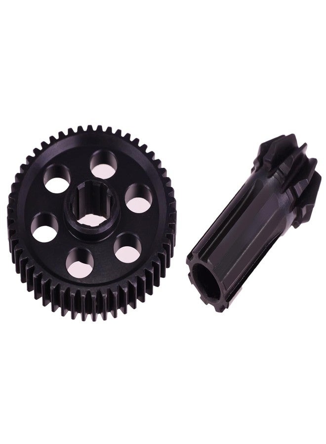 Mesimsple Steel Main Spur Gear and Input Gear for 1/14 14301 14302 14209 14210 1/16 16207 16208 16209 16210 H16 H16PL H16DR H16BMD Series Upgrades Part - Image 5